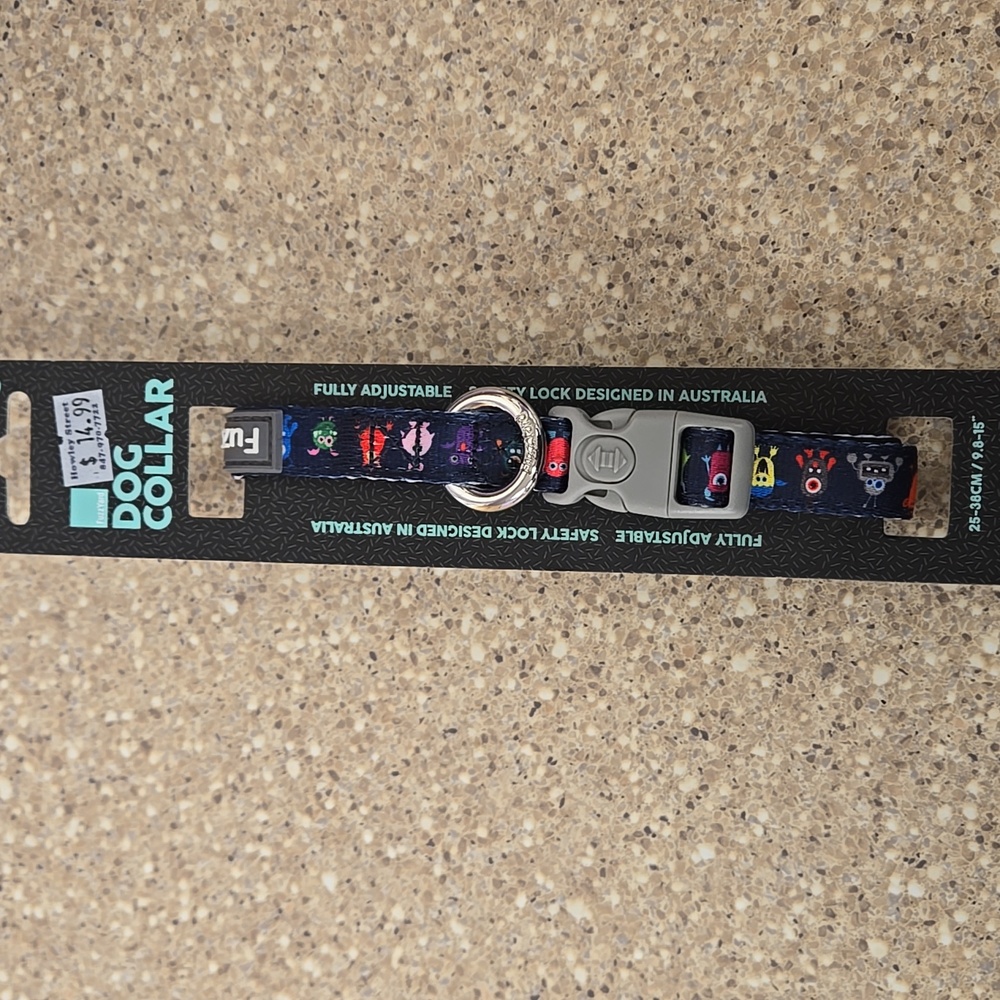 Little monster new dog collar size Small